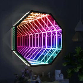 INFINITY MIRROR LIGHT (size: 28.7 inches)